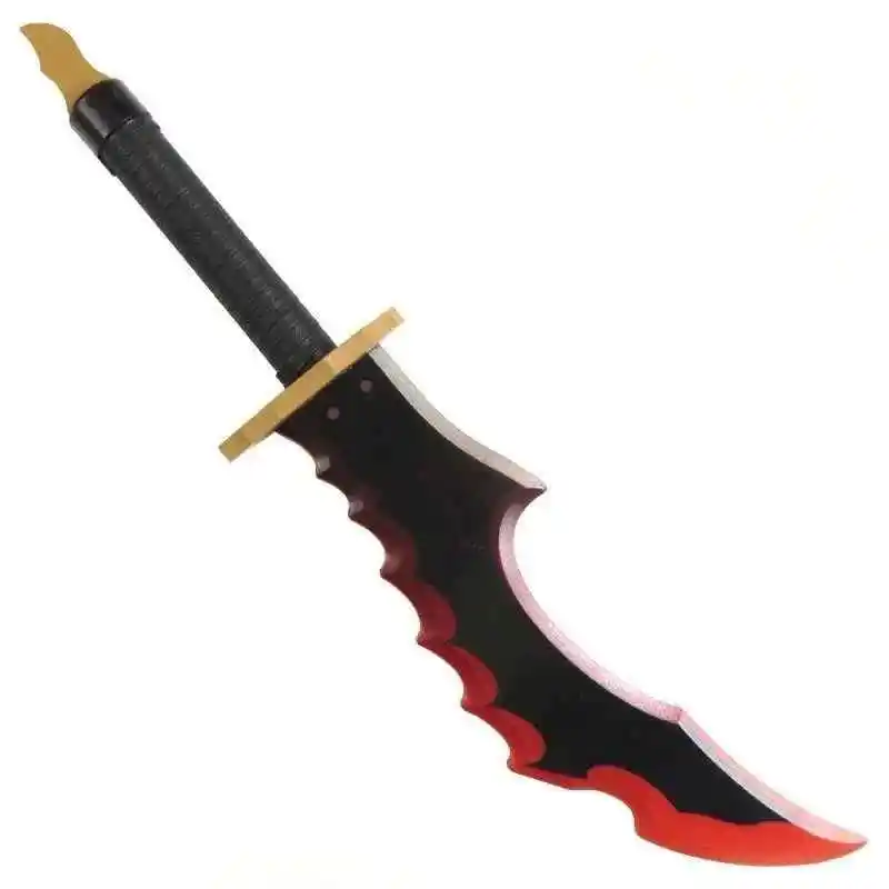 58cm Mizushino Shun Kanata Anime Solo Leveling Cosplay Prop Sabre Ninja Knife Real Size Japanese Katana Samurai Sword Kid Toy