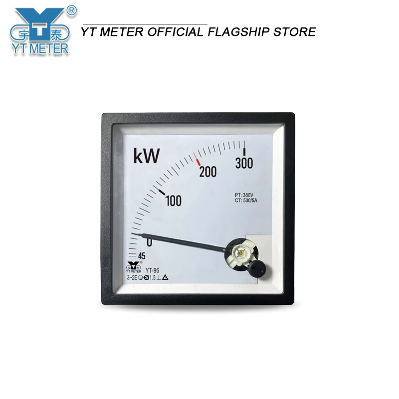 CP96 with negative phase three-phase active power meter -45kw 300kw 380V 500kw kW meter YT96BE96