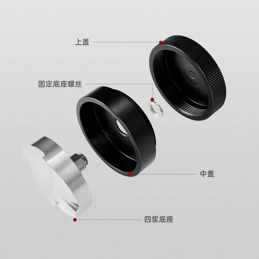 2023 NEW ARRIVAL Gravity Adaptive Espresso Distributor 51mm 53mm 58mm 304 Stainless Seel Coffee Leveler Tools