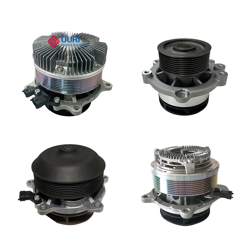 TRUCK PARTS COOLANT WATER PUMP WITH CLUTCH for Paccar DAF Euro 6 MX-11 MX-13 XF CF