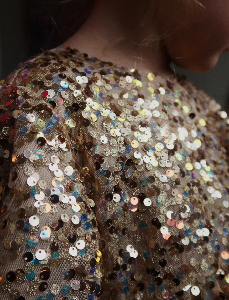 2025 KS طفل الفتيات الترتر فساتين الأميرة الكرز جاكيتات الاطفال ملابس عقدة شعر للفتيات فستان الأطفال حفلة عيد الميلاد Vestidos