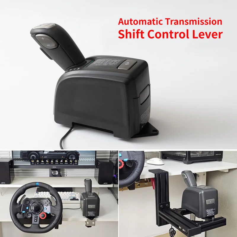 PC USB Automatic Transmission Gear Shift For ETS2 ATS CTS Game Shifter Euro Truck Simulator 2 For Logitech G923 G29 G27 G25 TGT2