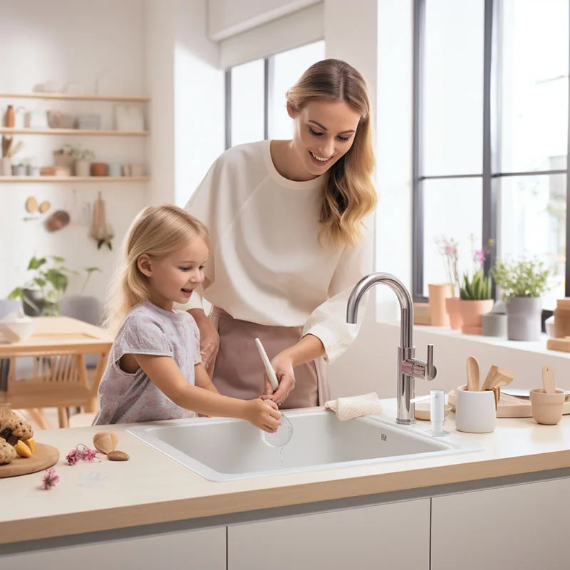 Christmas Edition White All-Brass Kitchen Sink Soap Dispenser + 17OZ Bottle - Festive Season Elegance kitchen accessories