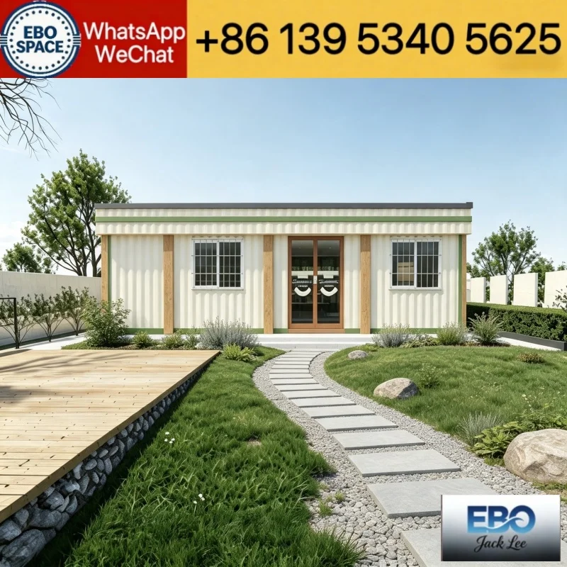20ft Prefabricated Capsule Hotel Waterproof Sound Insulation Mobile Space Cabin Campsite Lodge
