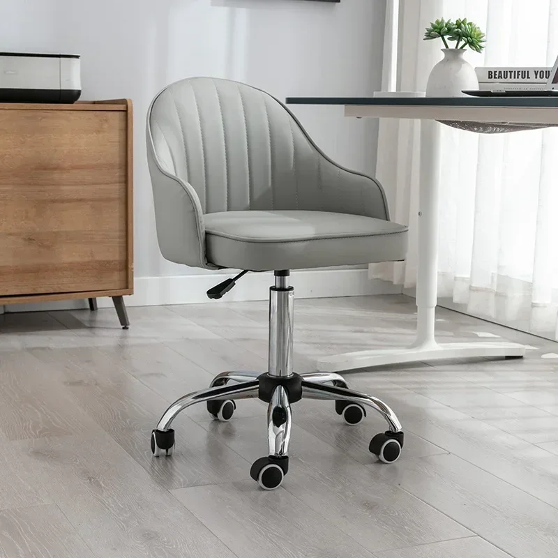 Multi-functional Computer chair backrest casual office chair girl cute bedroom student desk swivel chair comfortable