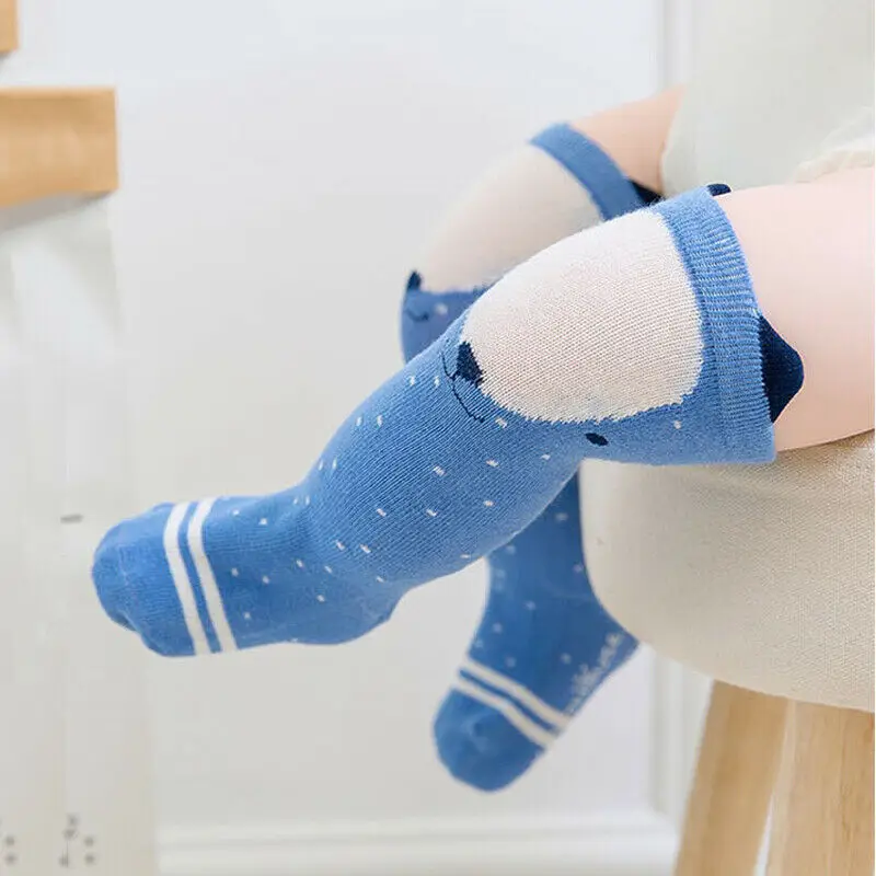 Tout nouveau collant mignon en coton pour nouveau-né fille et garçon, collants au-dessus du genou, imprimé de dessin animé, 0 à 4 ans, 8 styles