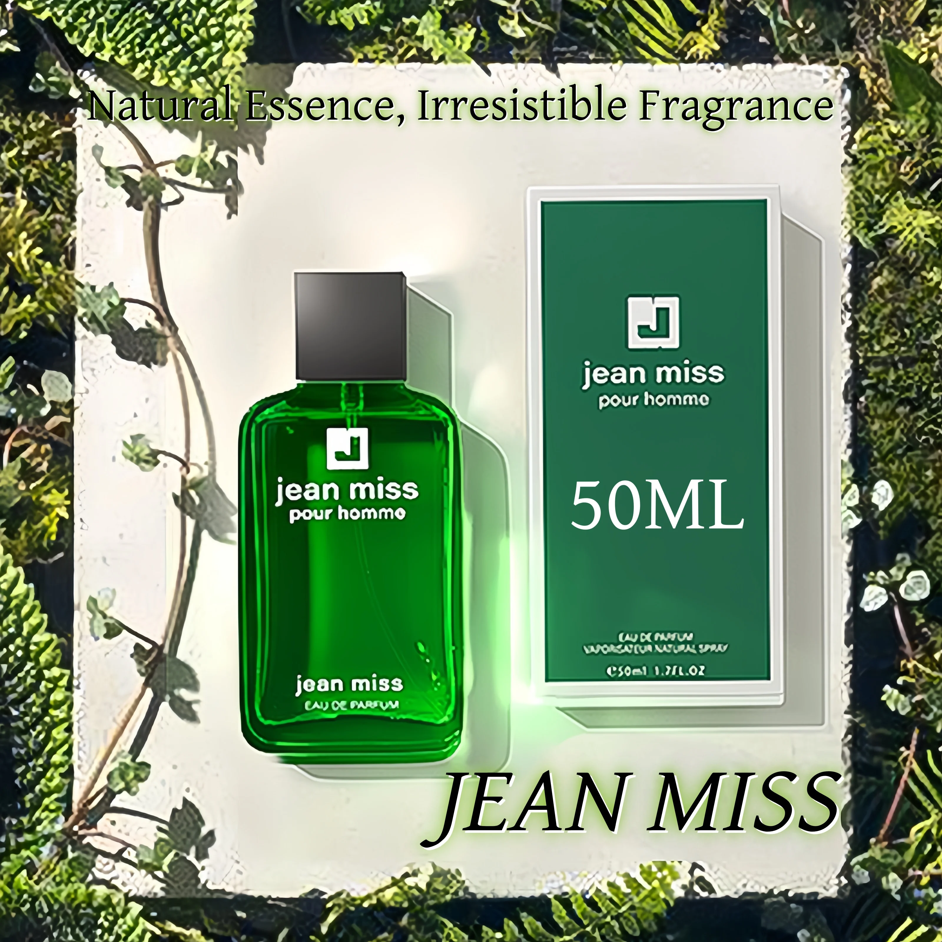 

50ml Original Men's Perfume – Fresh Citrus Wood Aromas | Daily & Dating Cologne with Lasting Pheromone Light Fragrance