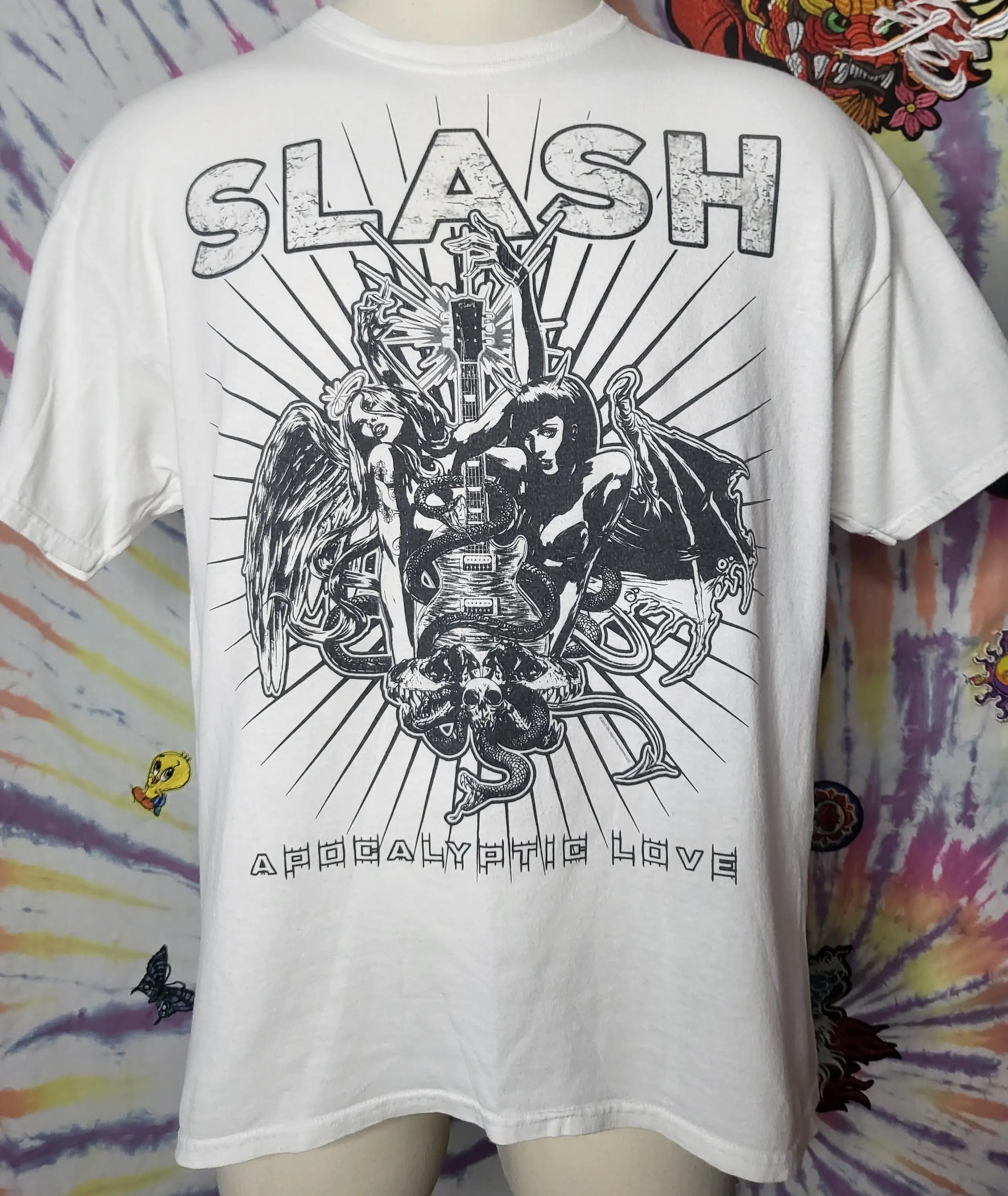 Authentic Slash Apocalyptic Love Xl Limited Edition T Shirt