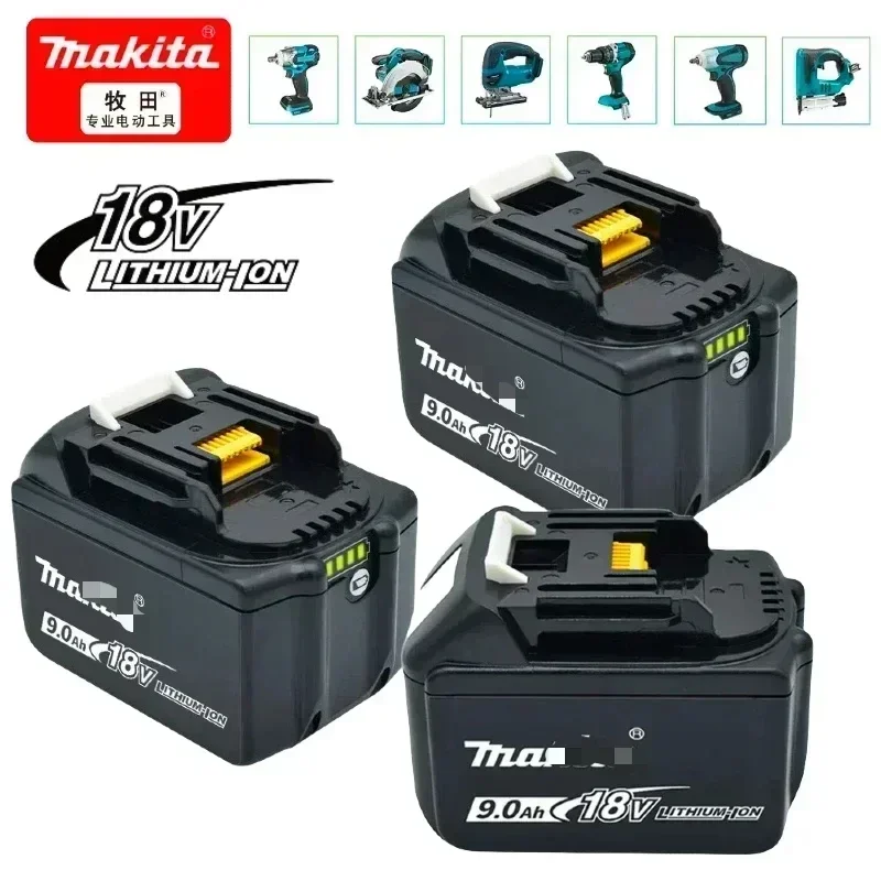 Makita 9.0Ah 18V Battery BL1830 Rechargeable Battery Replacement Power Tool Battery Makita BL1815 BL1860BL1840