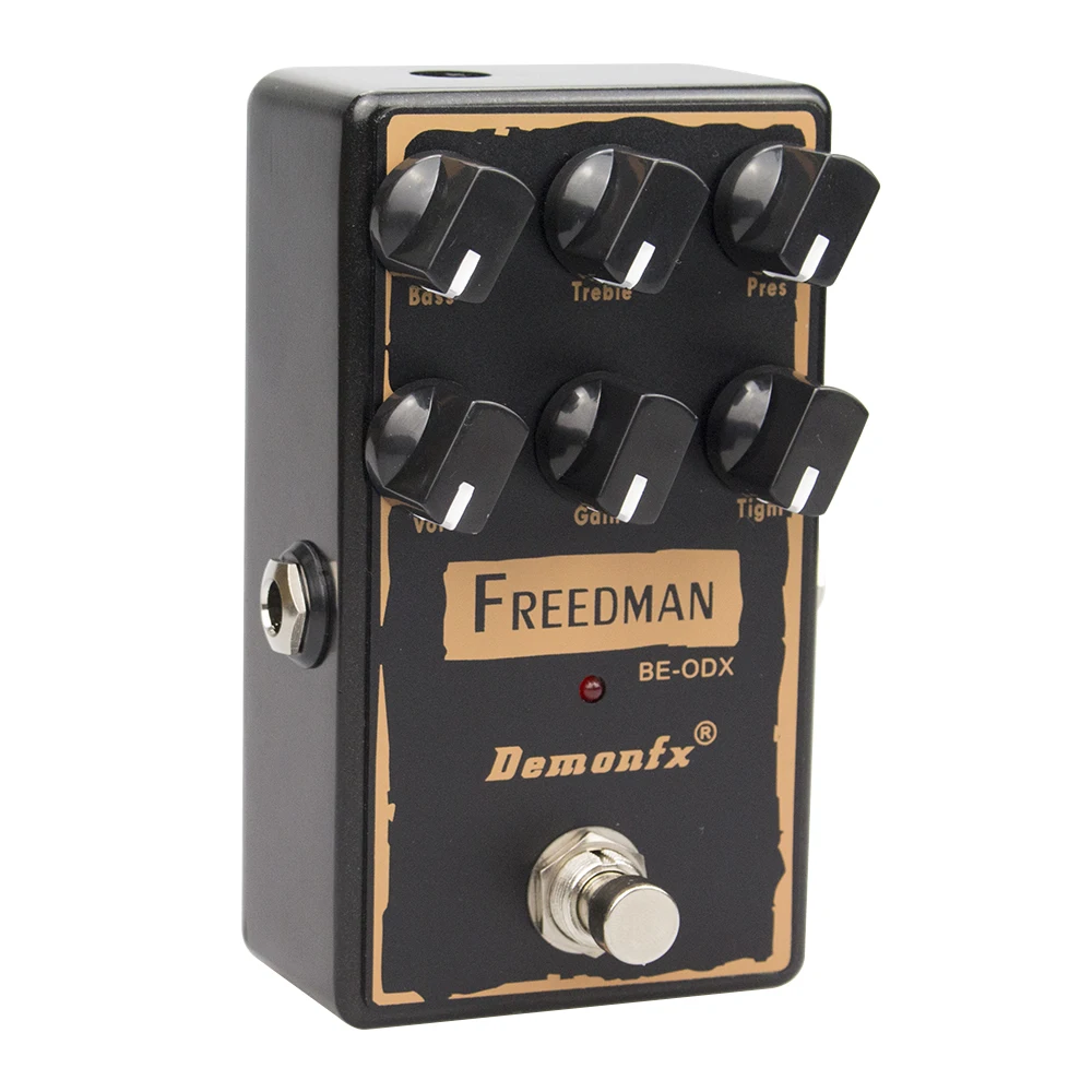 Demonfx BE-ODX And BE-ODX Plus Dual Channel Cabinet Simulator Dual Overdrive Guitar Effects Pedal for Electric Guitar