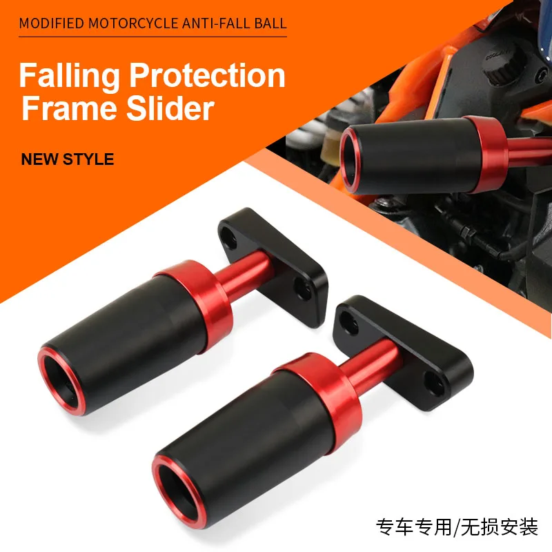 

Motorcycle Falling Protection Frame Slider Fairing Guard Crash Pad Protector For DUKE390 DUKE250 DUKE 390 250 2024