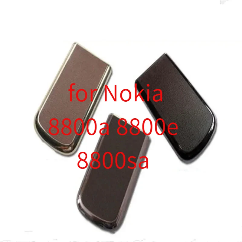 Кожаная металлическая задняя крышка аккумулятора для Nokia 8800a 8800e 8800sa