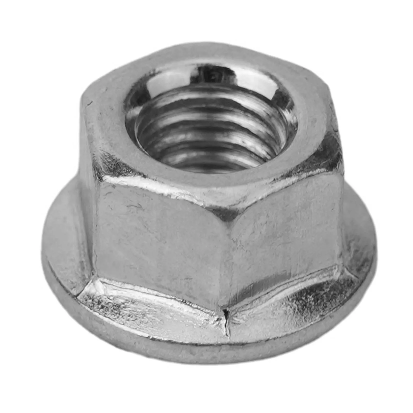 M8 Bar Nuts Metal Parts Popular Portable Replaces Set Silver Useful 10pcs High Quality Brand New For Husqvarnas
