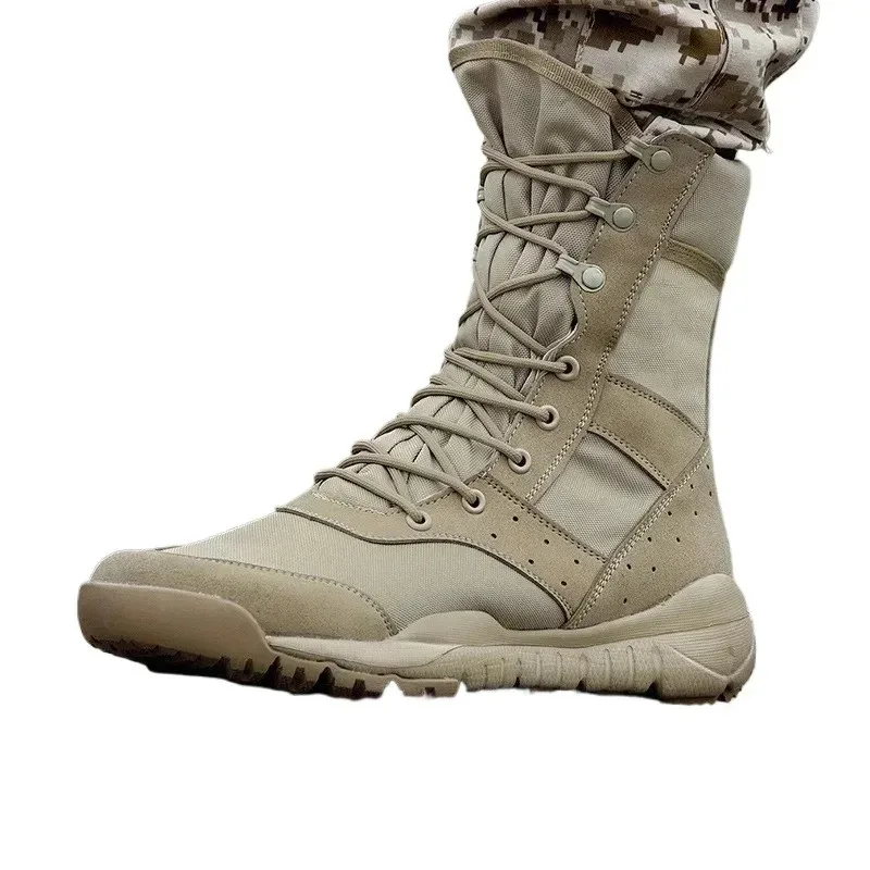 

Ультралегкие тактические тренировочные ботинки для мужчин и женщин, размеры 35-47, для активного отдыха, летние дышащие сетчатые походные ботинки для пустыни