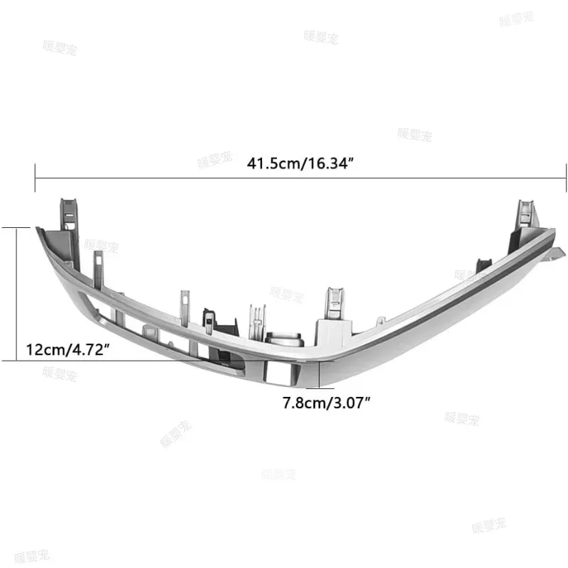 Auto Dash Air Outlet Trim Sensor Frame Panel For Land Cruiser Prado OE 5547460040 & 5547560040 Interior Repair Fitting view 6