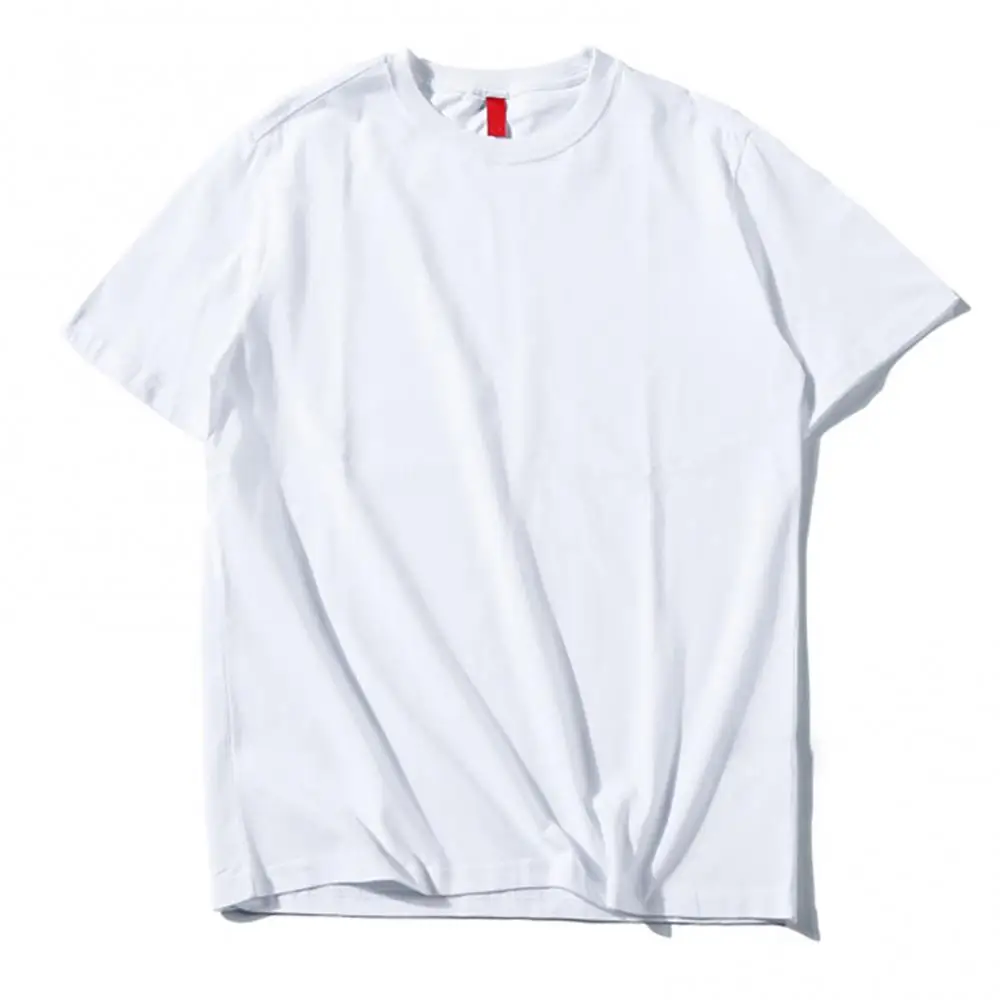 

Summer Tee Shirt Solid Color Basic T Shirt Women Men T Shirt Casual O-neck Harajuku Summer Top Korean Hipster White Tshirt