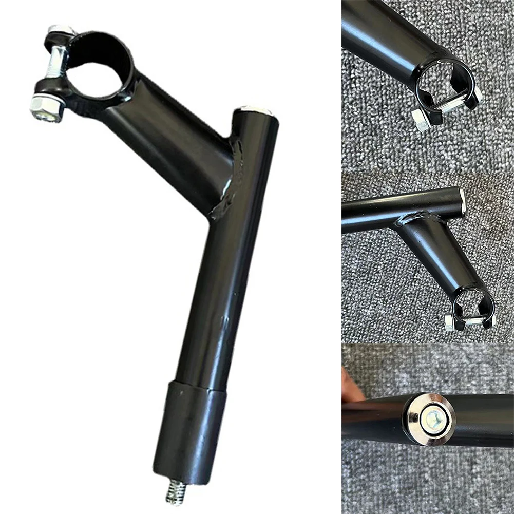 MTB Bike Rise Stem Heightened Handlebar Riser For Old School Fixed Gear Stems Extender Cycling Bicycle Accessories