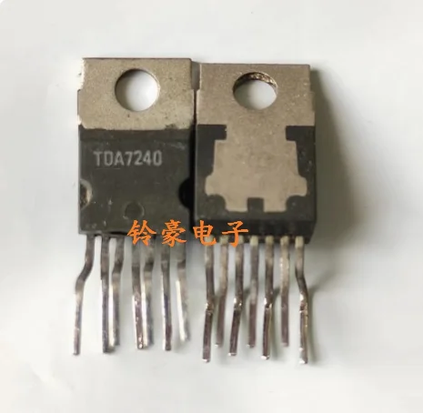 Used  5PCS TDA7240 TDA7240A TDA7240AV TO-220-7   Original disassembly