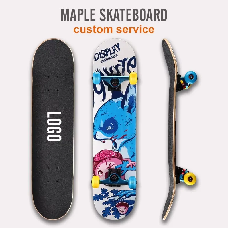 Wholesale High Quality Custom Maple Skateboards Patineta Kids Skateboards Snowboards Para Ninos and Adultos