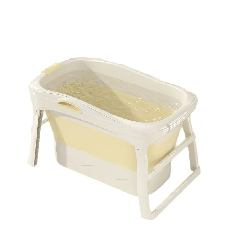 

Folding bath bucket, adult bath bucket, heightened bathtub insulation, folding children's full body bucket