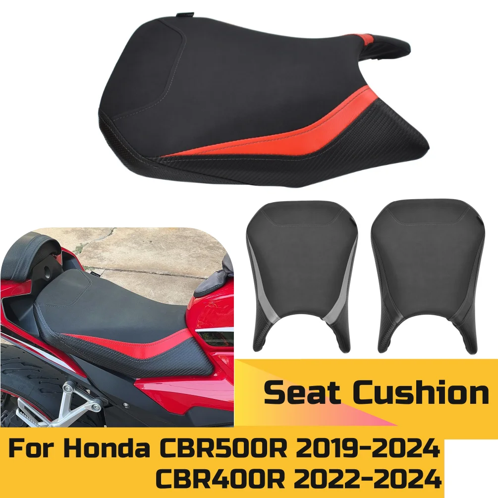 CBR400R CBR500R Front Seat Cushion Pad For Honda CBR 500R 2019-2024 Rider Driver Seat Cover CBR 400R 2022 Motorcycle Accessories