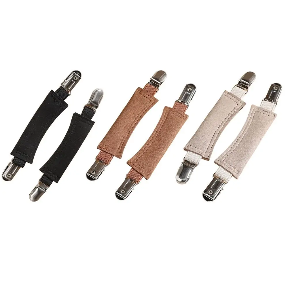 New Anti-slip Heel Straps High Elasticity Anti-drop Fixed Buckle Shoe Clips Easy to Use Elastic Heel Clip