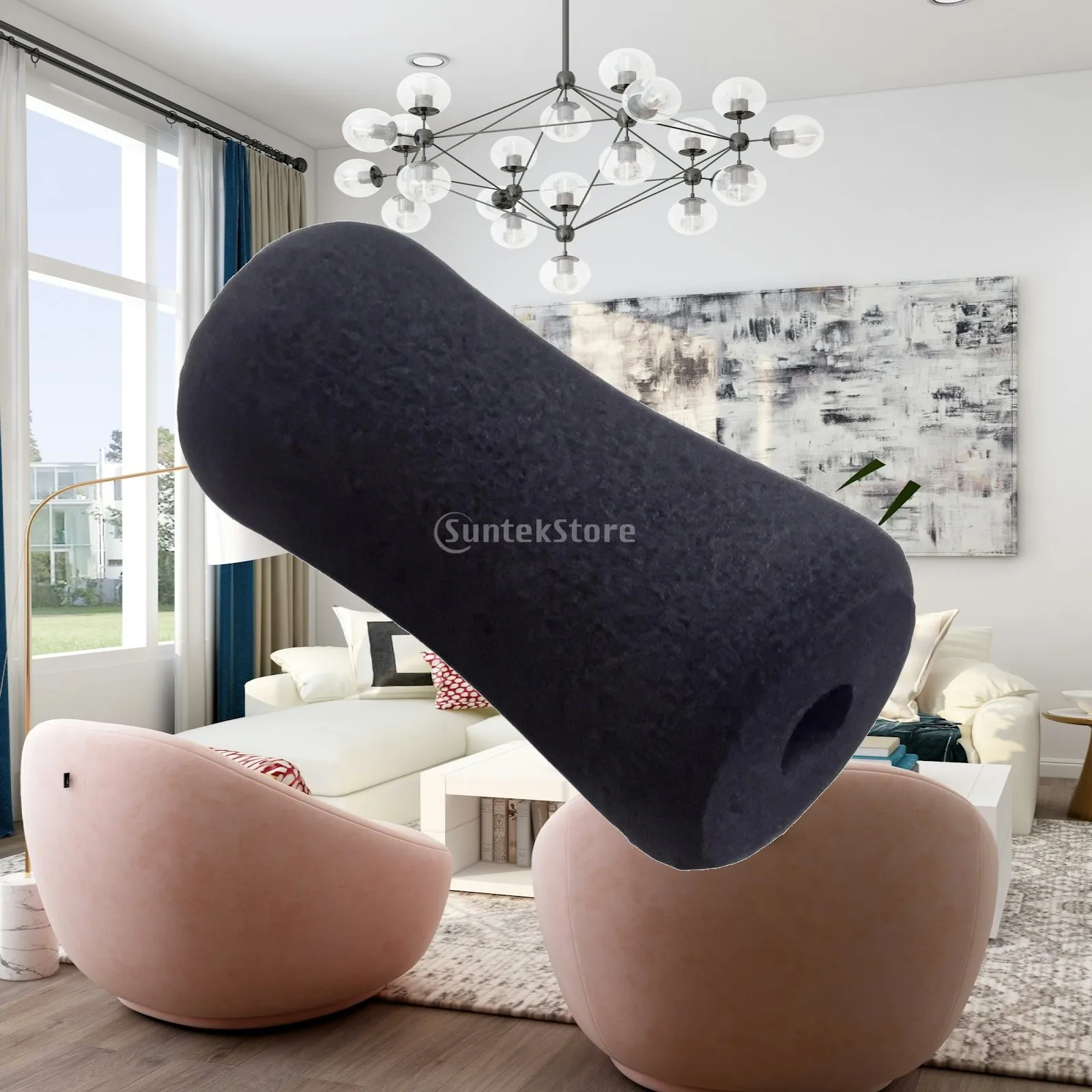 Foam Abdominal Trainer Cushion Pad for Home Gym Equipment Core Workout Machine Support Bar Sleeve