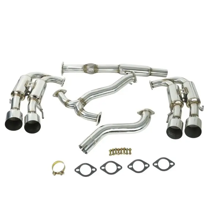 

Exhaust Manifold Header Gasket Kit for 2015-2021 Subaru WRX/STI Catback Exhaust System 4" Quad Muffler Tip T304 USA Stock