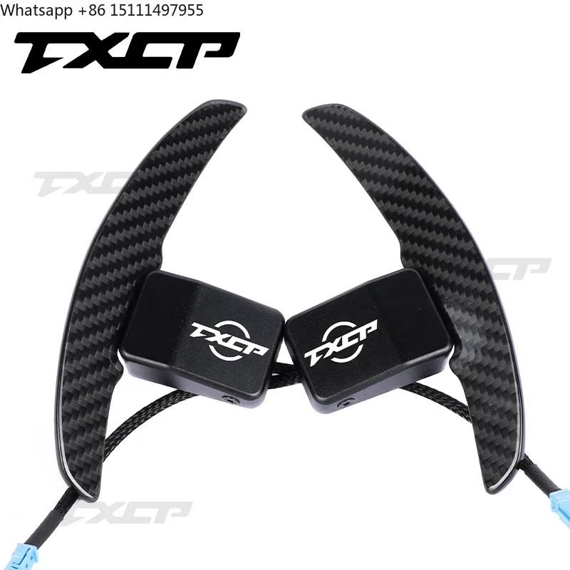 Fit for BM F G Car Chassis 4 Series F32 F33 F36 G22 G23 G26 F82 F83 M4 Carbon Fiber Magnetic Shifting Paddles