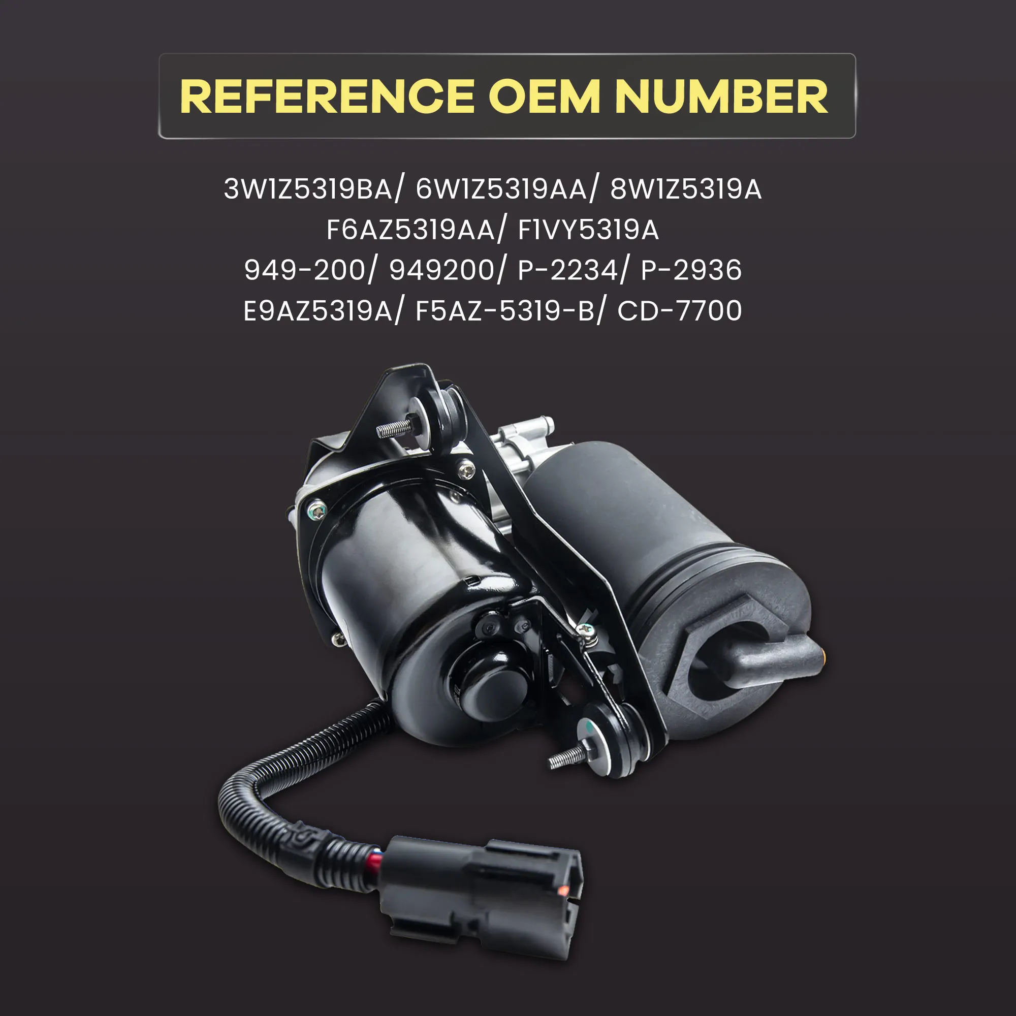 Air Suspension Compressor For Ford Crown Victoria For Lincoln Town Car All ModelShock Absorber Parts