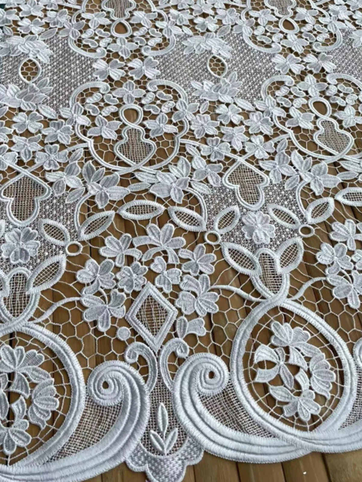 ヘビーウェイトソリュブルレース生地-f-スカート素材-ヨーロッパ風衣料品アクセサリー-ベルト-帽子-スカーフ