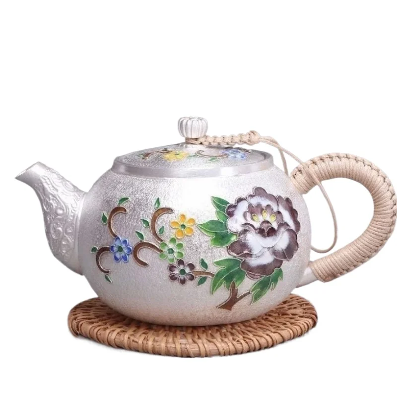 

Handmade kettle retro tea set