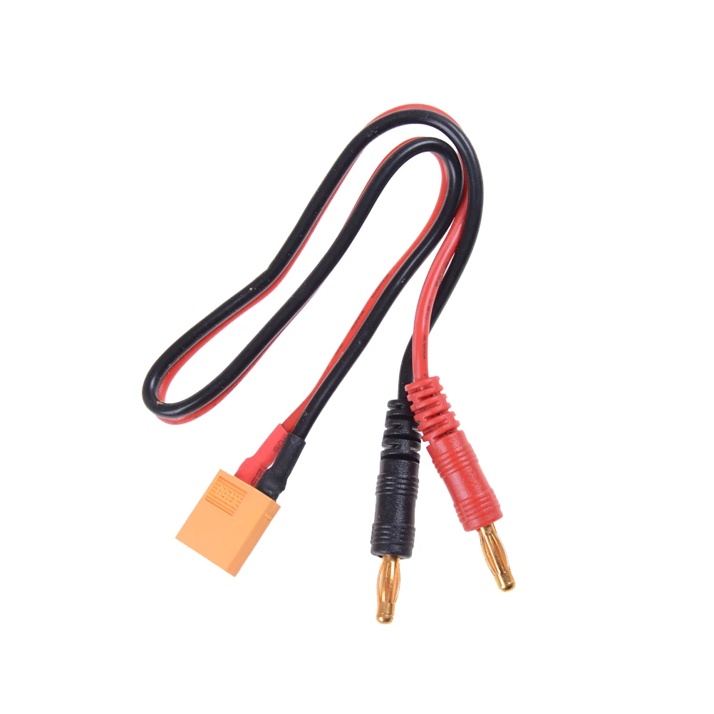 Cable de carga de equilibrio de enchufe Banana XT60 a 4,0 para helicóptero RC Quadcopter XT60, cargador de enchufe de batería Lipo, cabezal Tamiya, giro XT60