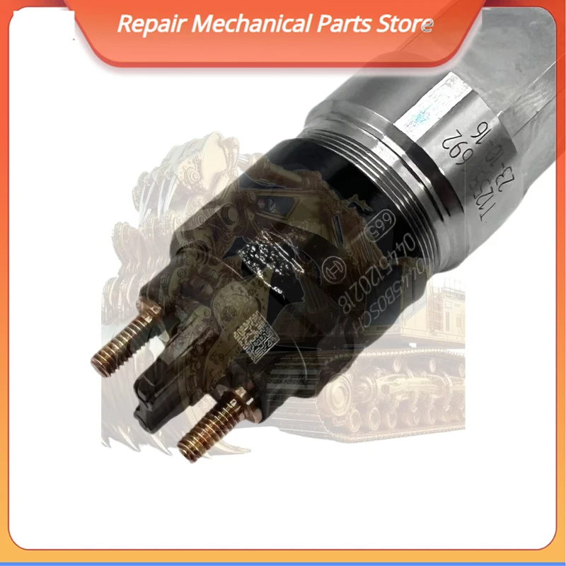 หัวฉีดน้ำมันดีเซลใหม่ 51101006125 0445120218 สำหรับรถบรรทุกแมน TGA/TGS