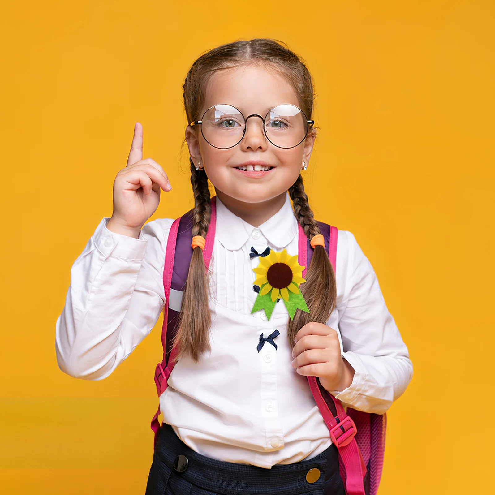 

1 set 1 set Diy Flower Brooch Making Kit Handmade Brooch Materials Nonwoven Fabric Child Safe Craft Supplies Kids Classroom