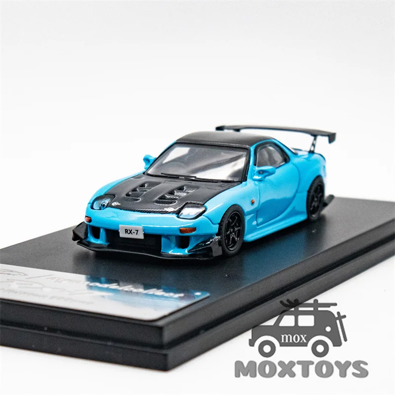 Model Collect MC 1:64 RX-7 (FD3S) carbon cap Diecast Model Car