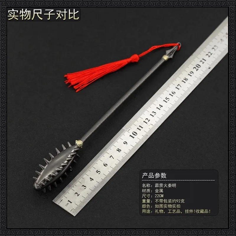 

1/6 Soldier Miniature Cold Weapons Qin Ming Wolf Tooth Stick High Quality Model Toy Fit 12'' Action Figure Body In Stock