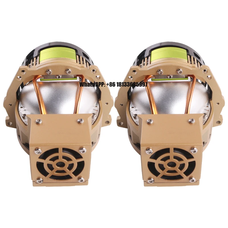 

Sanvi Super Bright 3 Inch 87w 5500k Car Bi LED Projector Lens High Beam German Hot Sale Module with Laser Factory Price
