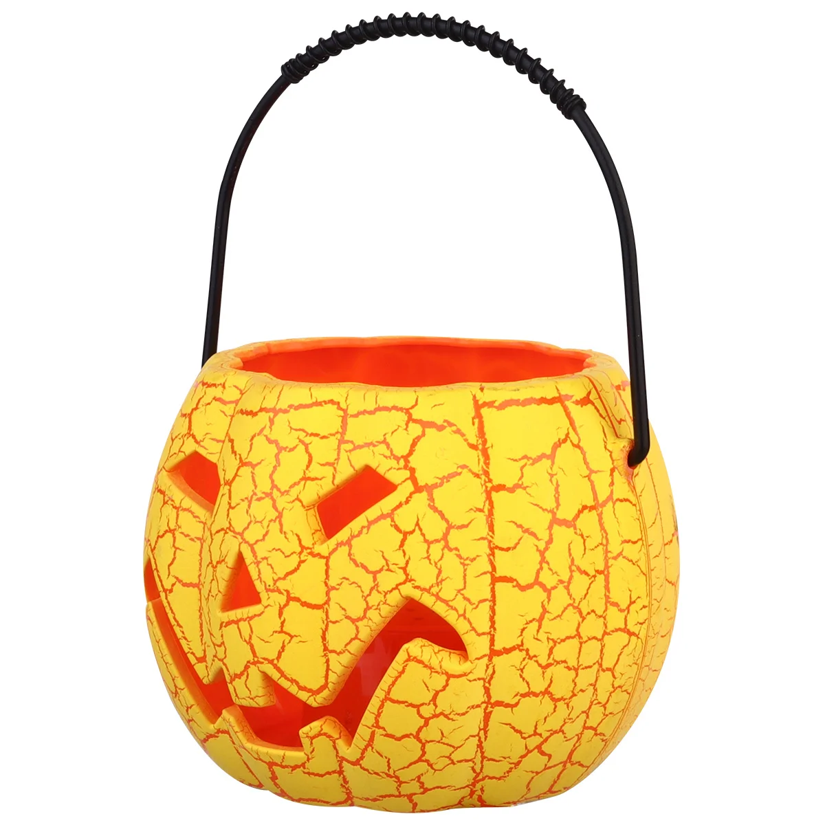 

Durable Halloween Pumpkin Lantern Voice Control Portable Hanging Night Light Decorative Lamp for Party Home Bar