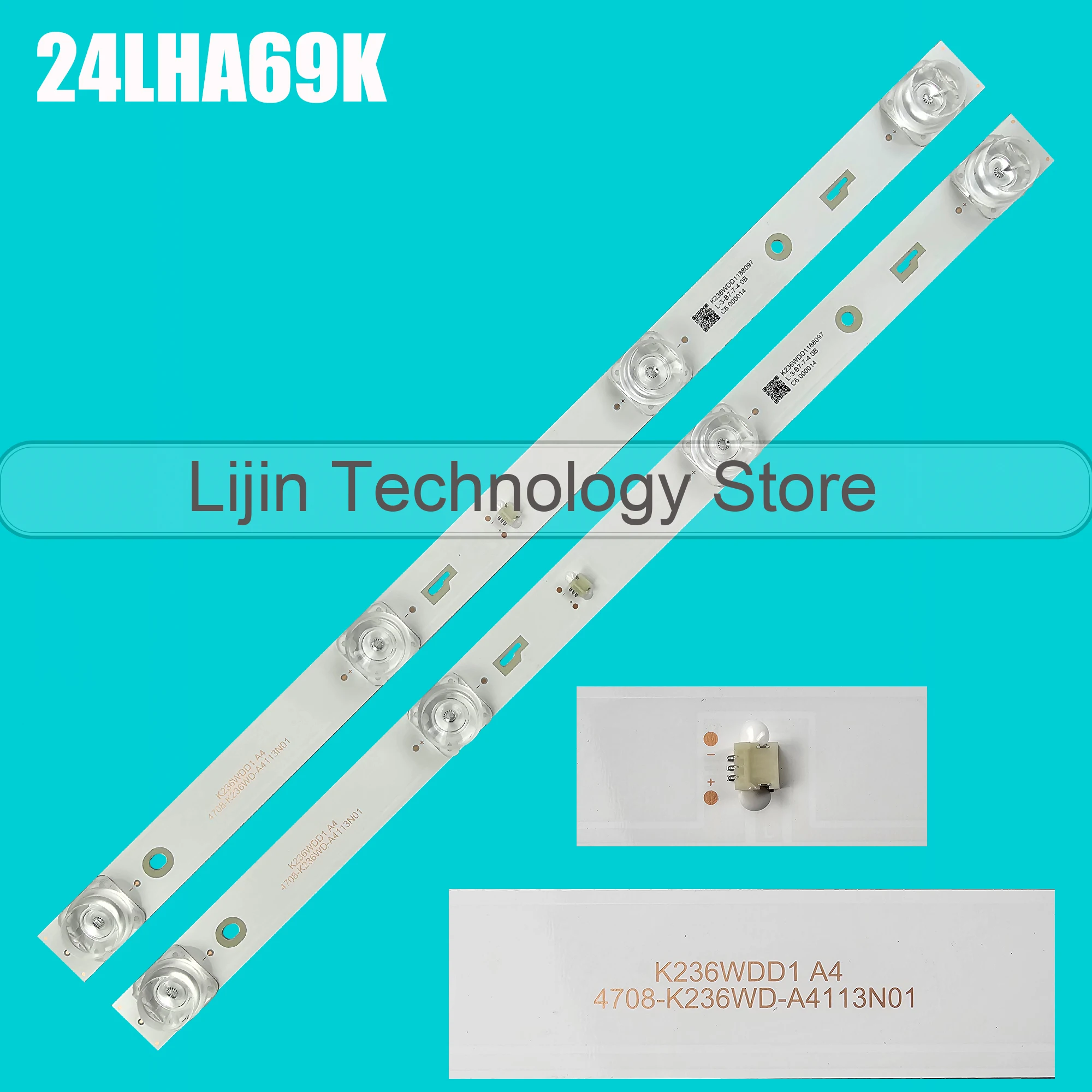 

LED For 4708-K236WD-A4113N01 K236WDD1 A1 A4 24J1000 AT-24EA20PL TX-24GR300 DH-LM22-F200 24LHA69K L24HD21B BN24H1012EEB BN24H1012