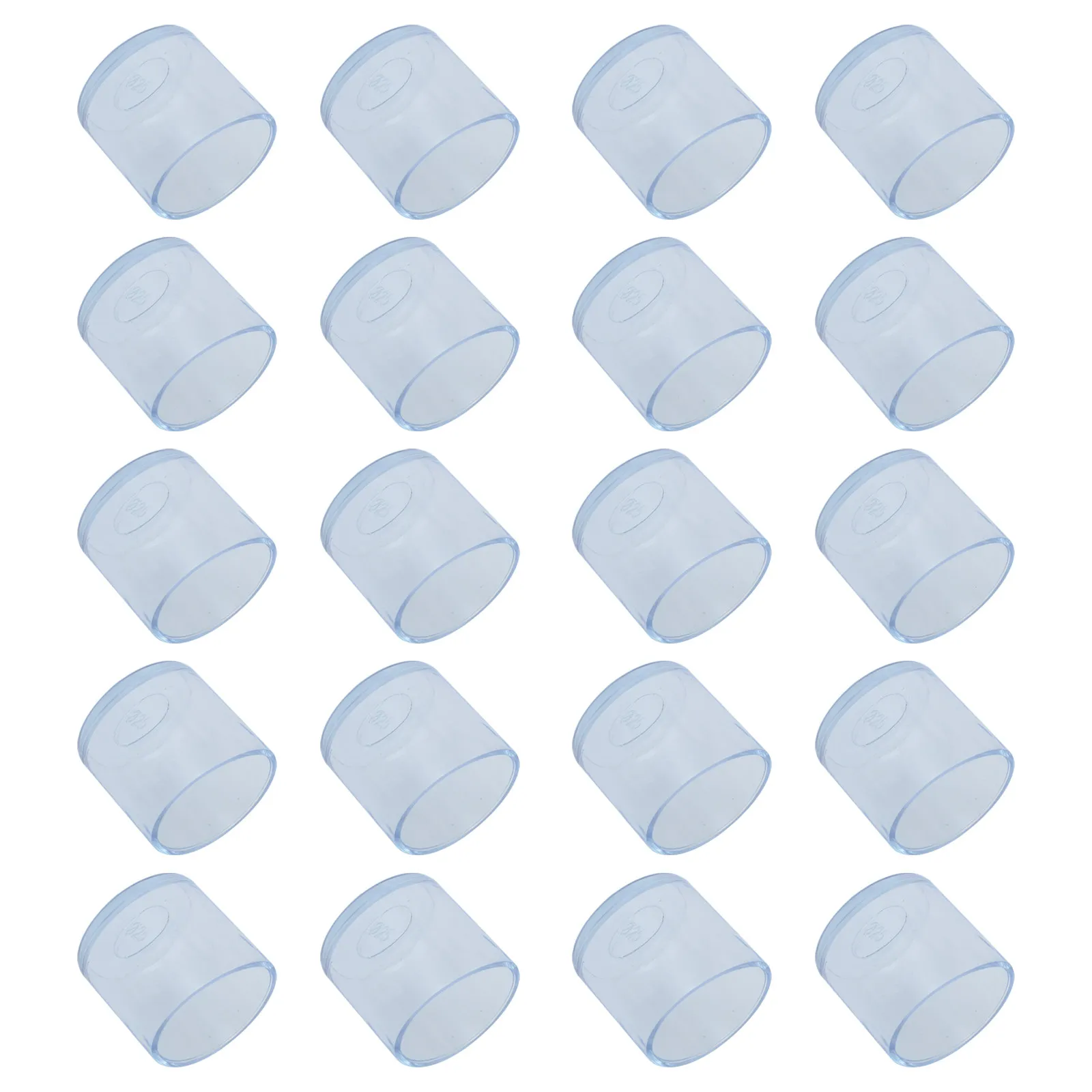 32Pcs Chair Leg Floor Protectors Clear PVC Anti Slip Table Chair Leg Caps Furniture Foot Covers Noise Reducer Home Indoor