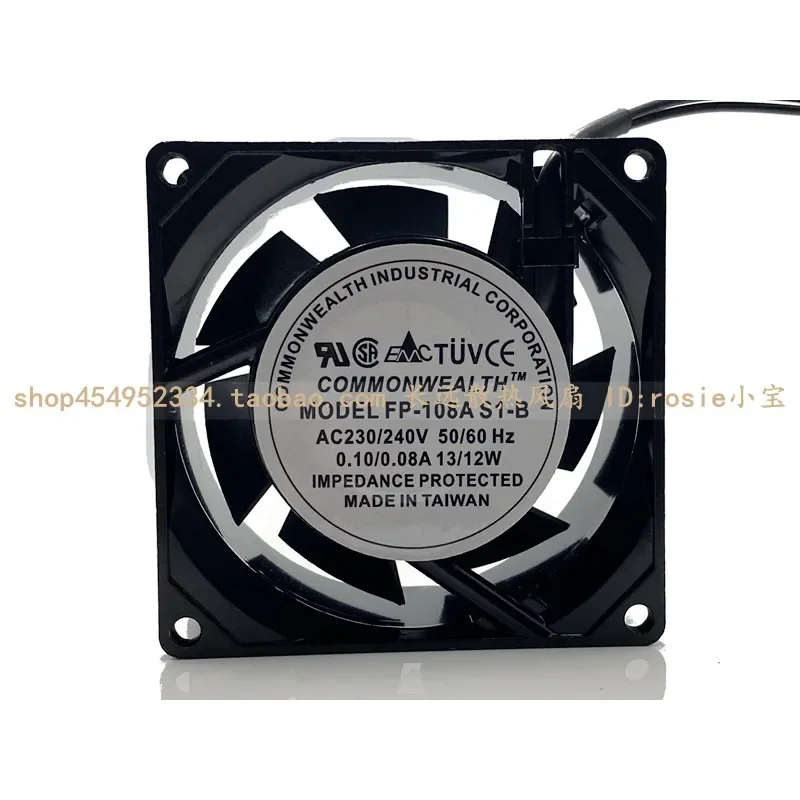 for COMMONWEALTH ROTARY FAN FP-108A S1-B 220/240V 8CM 8038 Fan