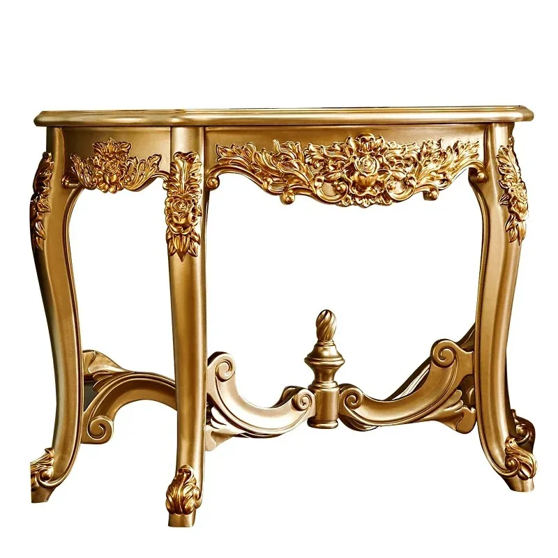 M71 European-style entrance cabinet table, corridor side cabinet against the wall to partition the living room, decorative cabin