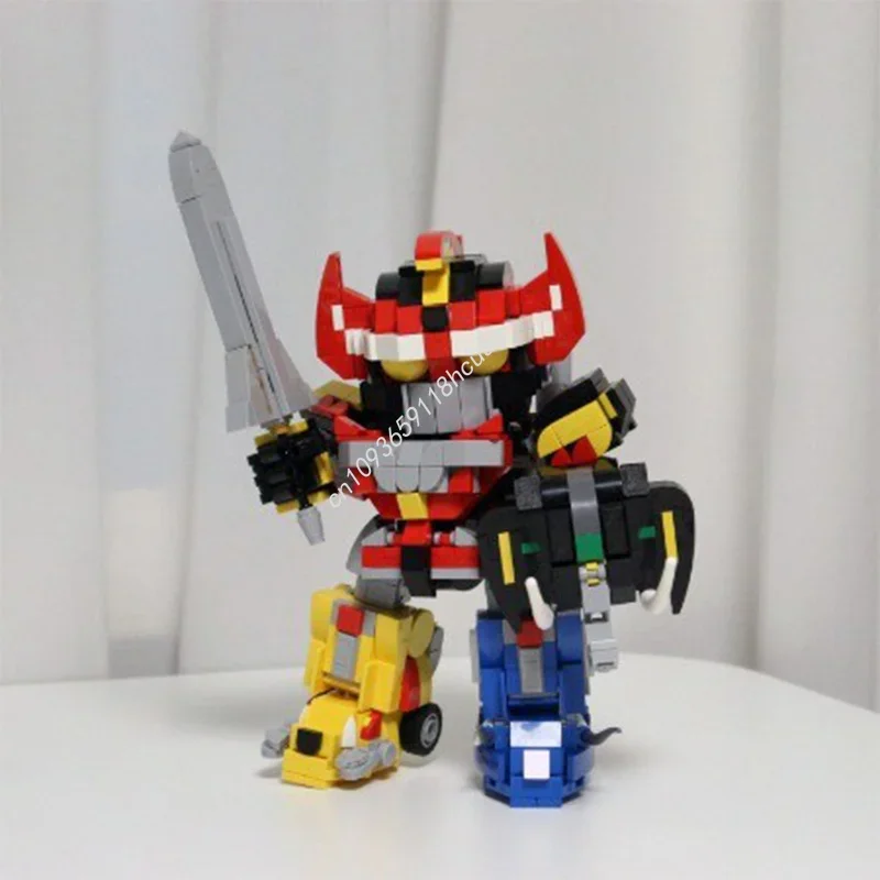 760pcs MOC MEGAZORD Building Blocks Birthday Christmas Toy Gift Toy To Develop Patience And Concentration STEM Educational