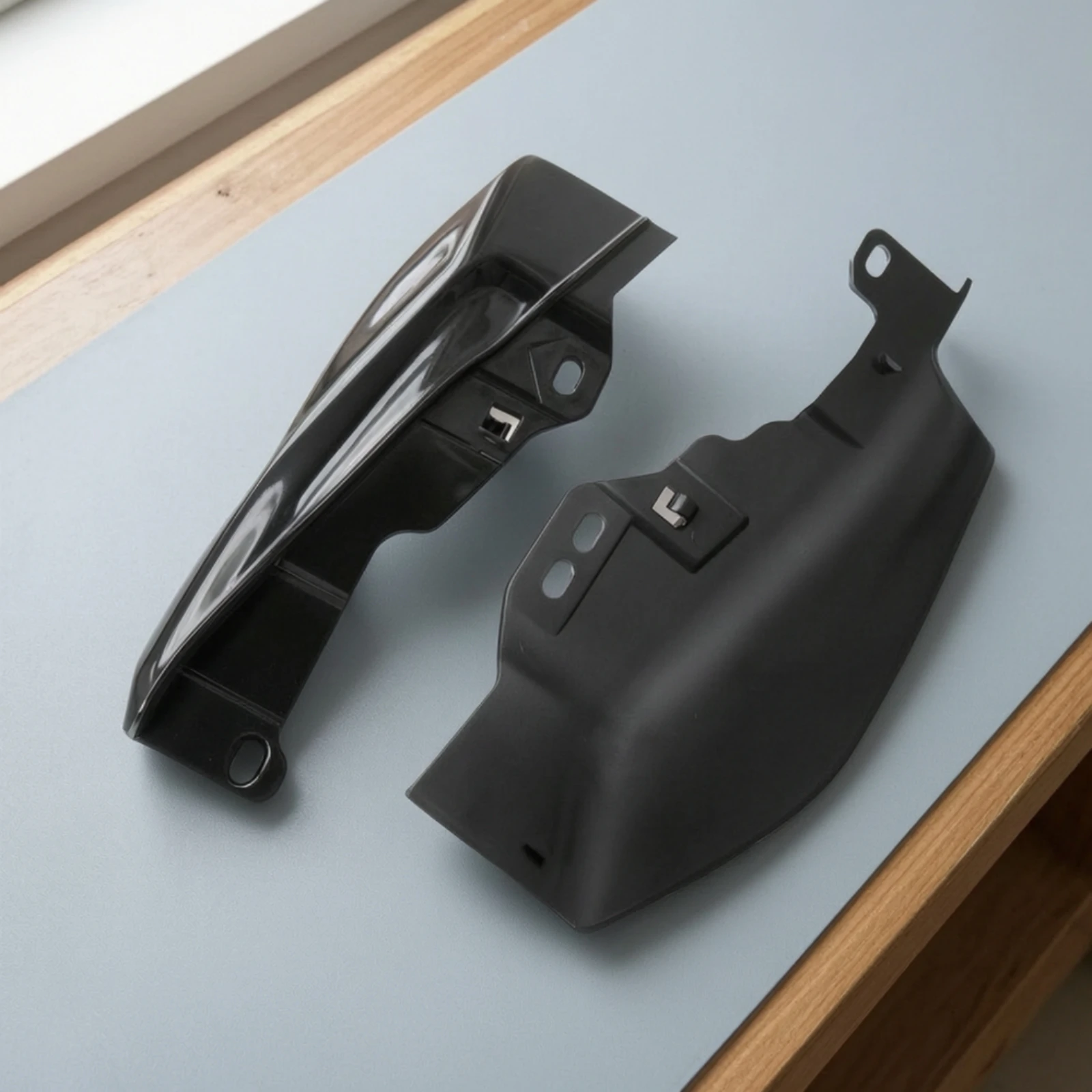 Motorcycle Heat Shields Bolt-on Motorcycle Deflector Covers Streamlined Non-Conductive for Motorcyclists, Road Touring