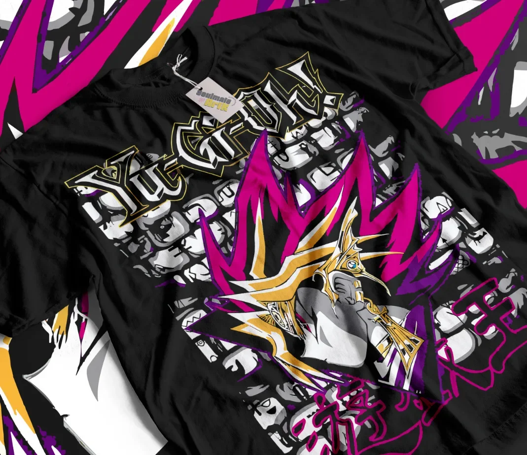 

Yu-Gi-Oh! T-Shirt Anime Manga Unisex Black Shirt Soft Tee All Sizes