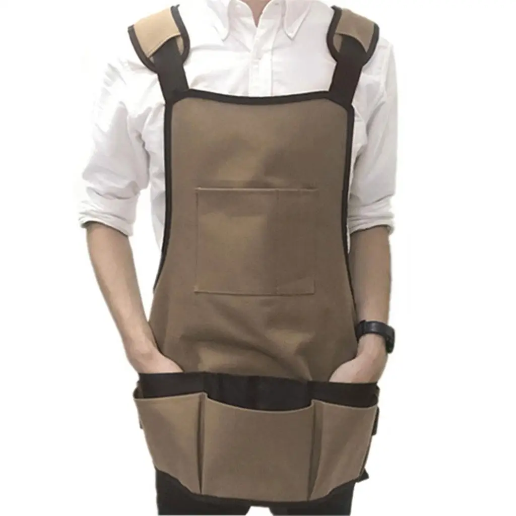 

Утолщенная ткань Оксфорд, водонепроницаемые, износостойкие, многофункциональные органайзеры для садовых инструментов