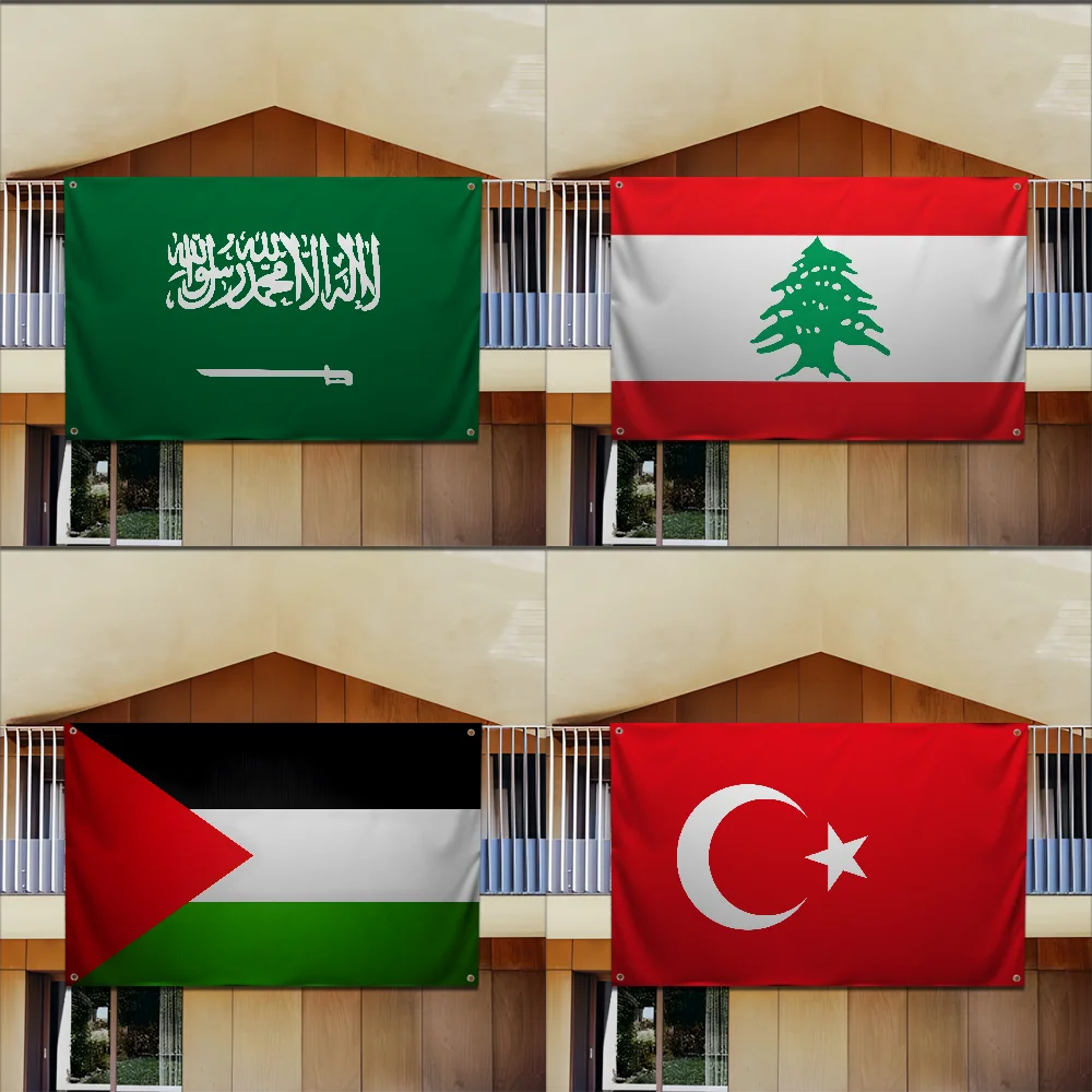 

Country Turkey Albania Lebanon Flag For Garden Flags Party Living Room Home Balcony Wall Decor Banner Bedroom Tapestry Outdoor