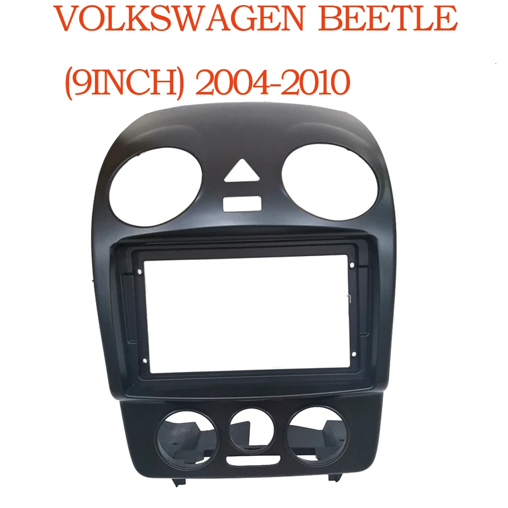 NAVI 2 din 9 inch Car android dvd gps ABS Plastic Frame For VOLKSWAGEN Beetle 2004 - 2010 Screen Dask Kit Fascia Frame