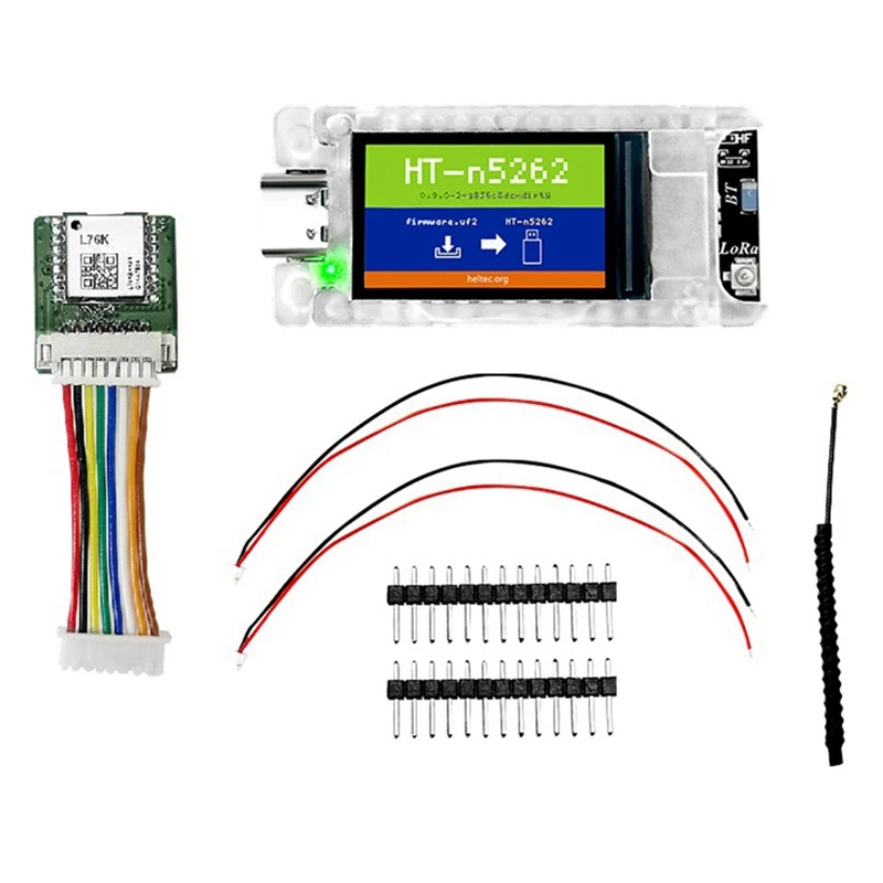 

Nodo T114 Meshtastic Tracker Nordic NRF52840 SX1262 Lorawan для Arduino позиционирования Devboard TFT дисплей BLE Wifi